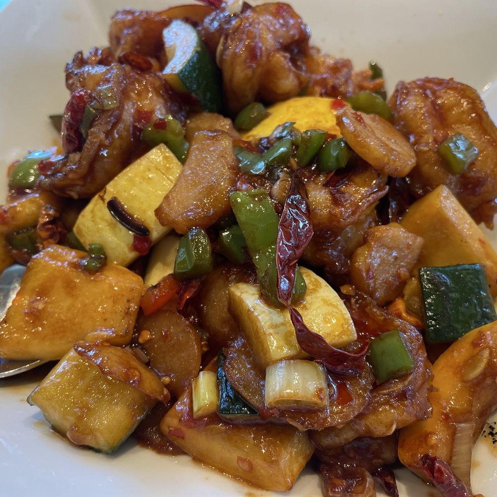Starfish - Kung Pao Prawns - Asian Fusion Near Me - Newport Beach, California Starfish - Kung Pao Prawns - Asian Fusion Near Me - Newport Beach, California