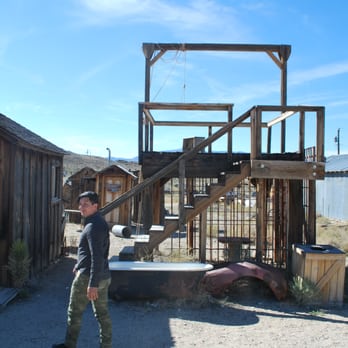 Gold Point Ghost Town - The gallows - Guest Houses Near Me - Goldfield, Nevada