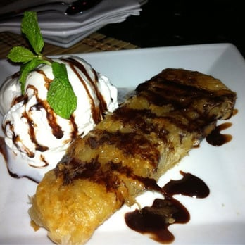 Maile's Thai Bistro - Fried crepe with coconut gelato - Thai Near Me - Honolulu, Hawaii