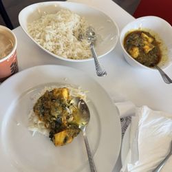 The Zaffran Delight - 06.2. Saag Paneer Curry