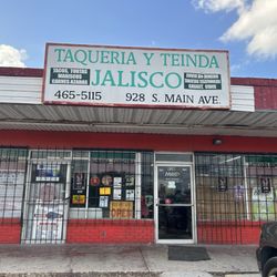 Taqueria Y Tienda Jalisco - Store front. Tucked behind an ice cream shop