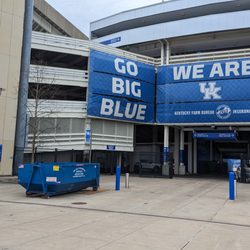 Big Blue Dumpster