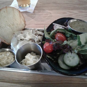 RAPPOURT - Burger w/ side salad - Bars Near Me - Ann Arbor, Michigan
