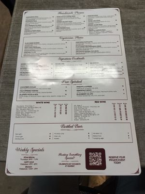Menu photo 1 Hearsay at Levy Park Houston, TX