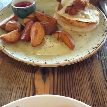 The Table - Chicken biscuits and gravy $16 - New American Near Me - San Jose, California