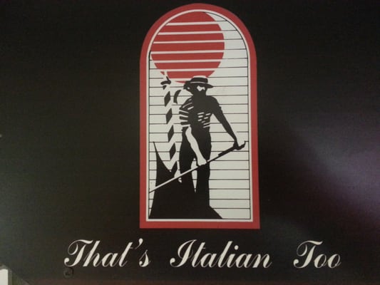 That's Italian Too by null