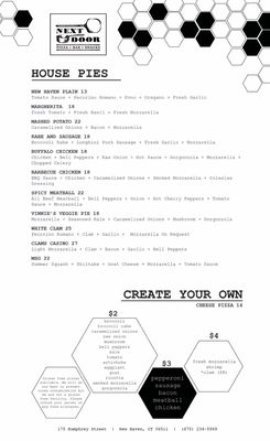 Menu photo 8 Next Door New Haven, CT Menu photo 8 Next Door New Haven, CT