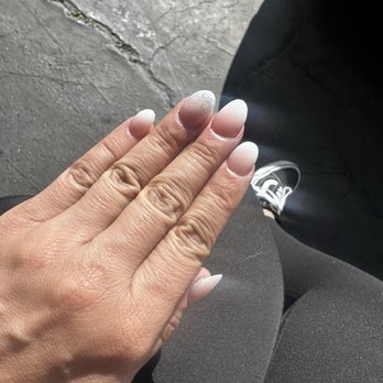 Cal Nails - Tina refused to give me almond, she chose round almond for me. They are so uneven and fat. - Nail Salons Near Me - Fontana, California
