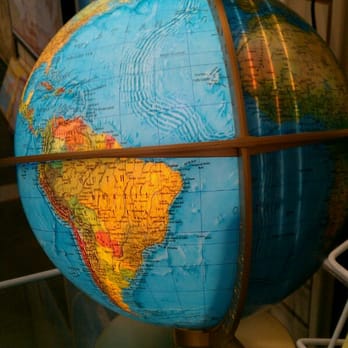 Map Town - Unique day & night globes - Bookstores Near Me - Calgary, Alberta