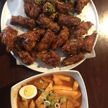 bb.q Chicken Allston - Soy Garlic Wings, Gangnam Style Wings, Duk-bokki with ramen - Korean Near Me - Boston, Massachusetts bb.q Chicken Allston - Soy Garlic Wings, Gangnam Style Wings, Duk-bokki with ramen - Korean Near Me - Boston, Massachusetts