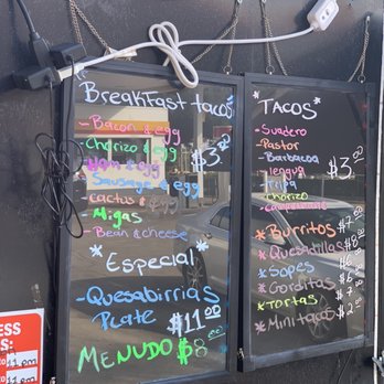 Tacos El Monchis - Menu - Tacos Near Me - Austin, Texas Tacos El Monchis - Menu - Tacos Near Me - Austin, Texas