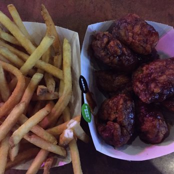 Buffalo Wild Wings - Sweet BBQ boneless wings with fries! - Sports Bars Near Me - Des Moines, Iowa Buffalo Wild Wings - Sweet BBQ boneless wings with fries! - Sports Bars Near Me - Des Moines, Iowa