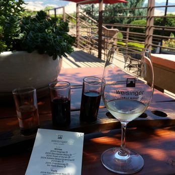 Weisinger Family Winery - Tasting flight of four for $7 - Wine Tasting Room Near Me - Ashland, Oregon Weisinger Family Winery - Tasting flight of four for $7 - Wine Tasting Room Near Me - Ashland, Oregon