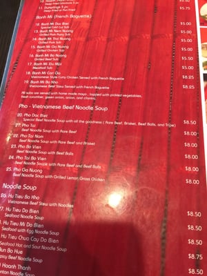 Menu photo 6 Pho Goodness Vancouver, BC