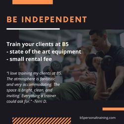 B5 Personal Training - Contact us (781) 883-4805