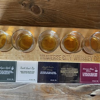 Traverse City Whiskey - Flight - Beer, Wine & Spirits Near Me - Traverse City, Michigan