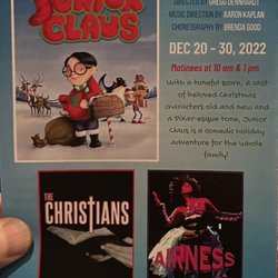 Citadel Theatre - Program Back Cover