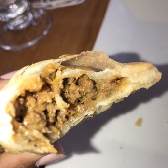 La Malinche - Inside of beef empanadas - Tapas Bars Near Me - Silver Spring, Maryland