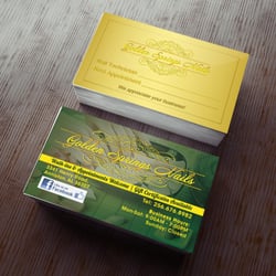 Golden Springs Nails