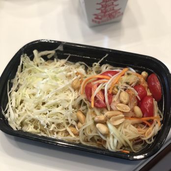 EatThai - Som Tum with Sticky Rice Salad - Thai Near Me - Indianapolis, Indiana