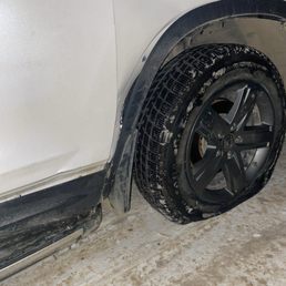 Damage to vehicle