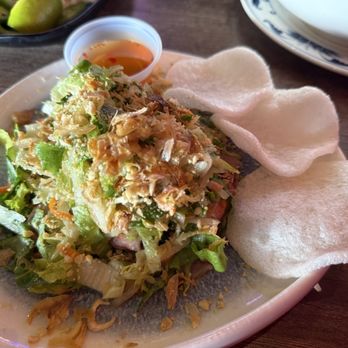Pho Vietz - Vietnamese Beef Salad - 5/5 - a bit salty for me so I would recommend put sauce on the side - Vietnamese Near Me - Dallas, Texas