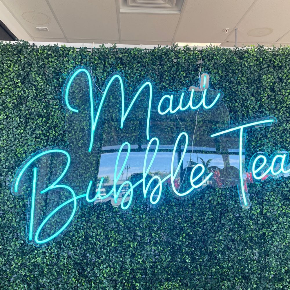 Maui Bubble Tea - Photo wall - Bubble Tea Near Me - Lahaina, Hawaii Maui Bubble Tea - Photo wall - Bubble Tea Near Me - Lahaina, Hawaii