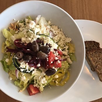 Cafe Rose Express - Lemon-Zested Greek Salad - American Near Me - Costa Mesa, California Cafe Rose Express - Lemon-Zested Greek Salad - American Near Me - Costa Mesa, California