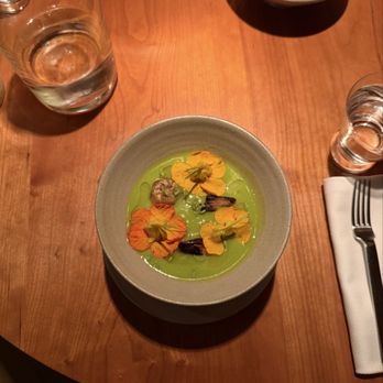 Cove - Corn Pea Soup - New American Near Me - New York, New York