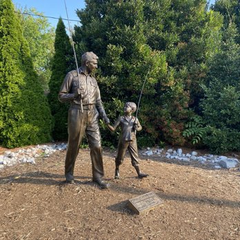Andy Griffith Monument - Andy and Opie goin' fishin'. Iconic Americana - Landmarks & Historical Buildings Near Me - Mount Airy, North Carolina Andy Griffith Monument - Andy and Opie goin' fishin'. Iconic Americana - Landmarks & Historical Buildings Near Me - Mount Airy, North Carolina