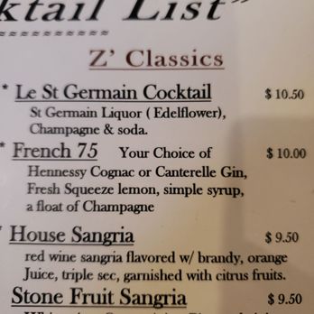 D&J Bistro - Cocktails - French Near Me - Lake Zurich, Illinois