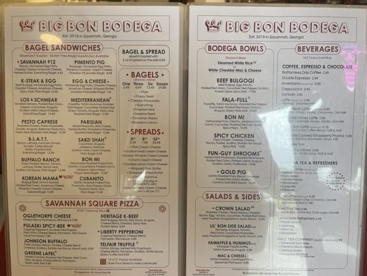 Menu photo 6 Big Bon Bodega Pooler, GA