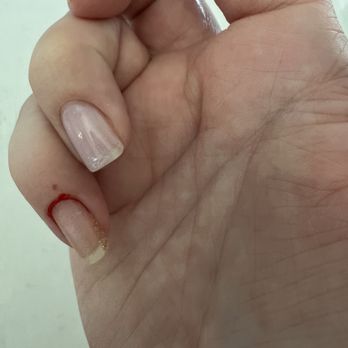 Ken Nails & Spa - Sorry to include a gory one, but this is what happened as soon as I washed my hands at home an hour later. - Nail Technicians Near Me - Tempe, Arizona Ken Nails & Spa - Sorry to include a gory one, but this is what happened as soon as I washed my hands at home an hour later. - Nail Technicians Near Me - Tempe, Arizona