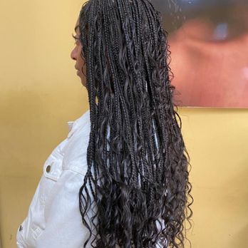 Braids By Bufeez - Boho knootless - Hair Stylists Near Me Braids By Bufeez - Boho knootless - Hair Stylists Near Me