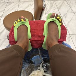 Smoothie Pedicure with Regular polish