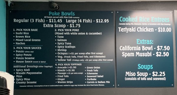 Menu photo 2 Marina Poke House Marina, CA Menu photo 2 Marina Poke House Marina, CA