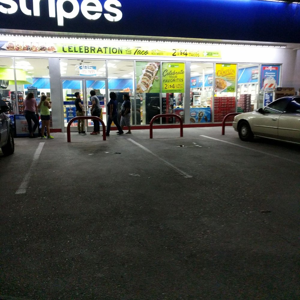 Stripes - a store front at night - Convenience Stores Near Me - Brownsville, Texas Stripes - a store front at night - Convenience Stores Near Me - Brownsville, Texas