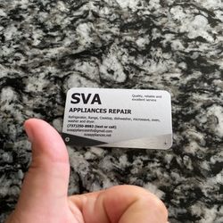 SVA Appliances Repair - Thumbs up!