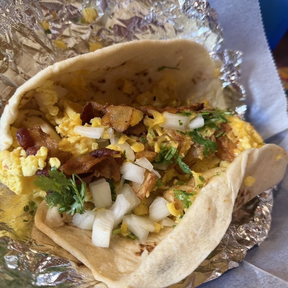 Super Taco - Breakfast taco - Mexican Near Me - Marble Falls, Texas