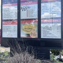 10x's Better Soul Food - Menu board