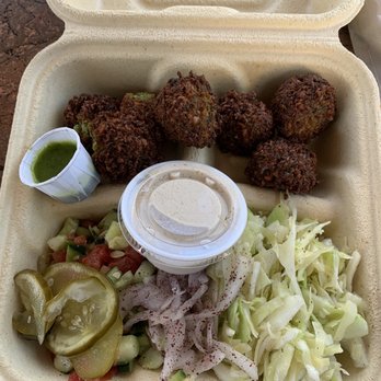 Aba's Falafel - Falafel plate - Middle Eastern Near Me - Rhinebeck, New York