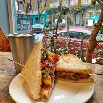 Philter - Prosciutto red pepper spread and egg - Coffee & Tea Near Me - Kennett Square, Pennsylvania