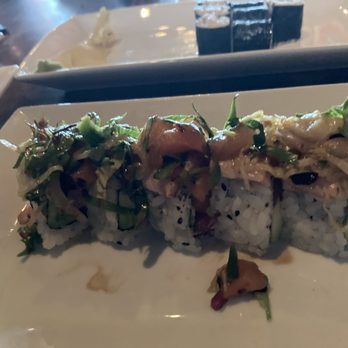 Izzy Pub & Sushi - Trust me roll. I'd order it again to see how it changes! - Izakaya Near Me - Tallahassee, Florida Izzy Pub & Sushi - Trust me roll. I'd order it again to see how it changes! - Izakaya Near Me - Tallahassee, Florida