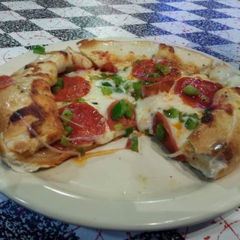 Mama's Pizza - Mini (8") individual pizza with pepperoni and green bell peppers...very tasty. - Pizza Near Me - Mansfield, Texas Mama's Pizza - Mini (8") individual pizza with pepperoni and green bell peppers...very tasty. - Pizza Near Me - Mansfield, Texas