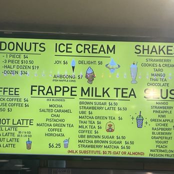 Somochi - Menu - Donuts Near Me - Los Angeles, California
