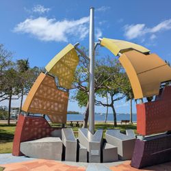 The Centennial - The Centennial sculpture, Bicentennial Park, Lantana
