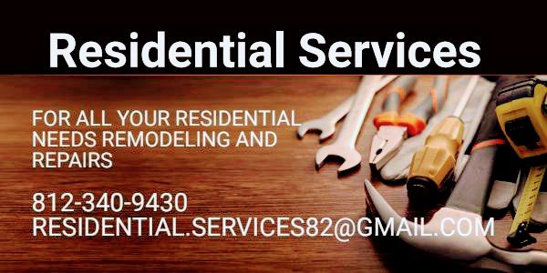 Slide of Residential Services