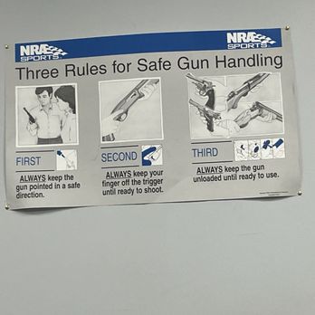 Eagle Guns & Range - Safety rules - Guns & Ammo Near Me - Concord, North Carolina