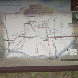 Map of the Pawnee Grassland Map of the Pawnee Grassland