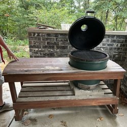 Cottons Ace Hardware - Moving Big Green Egg from originally purchased table to new cabinet